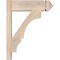 Ekena Millwork Balboa Smooth Arts and Crafts Outlooker, Douglas Fir, 5 1/2"W x 16"D x 20"H OUT06X16X20BOA03SDF - alternate 3